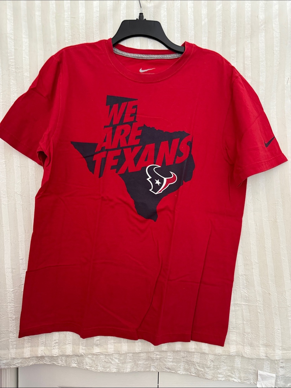 Nike We Are Texans" Red Graphic T‑Shirt